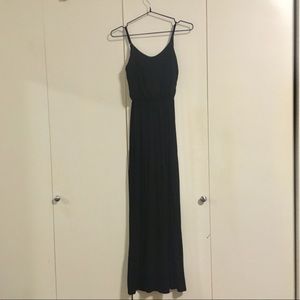 Lush black maxi dress